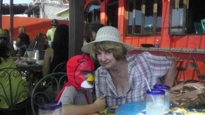 My mom, who came down with me (John) and AJ graciously took me and AJ