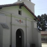 The Santa Cruz Chapel is a 1/2 size replica of it's former self.