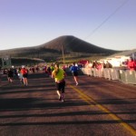 The town of Veyo was very supportive. I think the entire town came out to see the race.