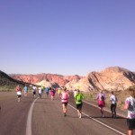 Coming around the corner and seeing White Rocks was awesome.