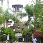 The mission Inn is a hotel that is unique in that is it is constantly being added upon.
