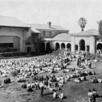 A picture of the quadrangle shortly after construction in 1951. A blast from the past (Digital Library Archives / Special to Viewpoints)