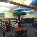 The story corner of the new Marcy Branch Library.