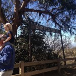 Uncle Bob carries Madison up at Dante's View.