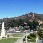 A view from the roof of the observatory.