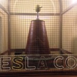 We saw a Tesla Coil. Which was interesting but I didn't get it's usefulness other than it sparked.