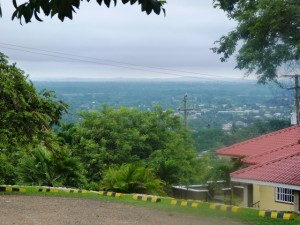 You can see very far from the top of Cahal Pech