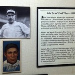 John Tortes Meyers was a Cahuilla Indian and a Riverside native who played in the major leagues from 1908-1917.