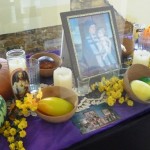 A sample memorial altar.