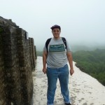 John with Guatemala in the background.