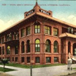 A postcard from 1909, interesting to note that the 1907 water fountain was once in front of the building.