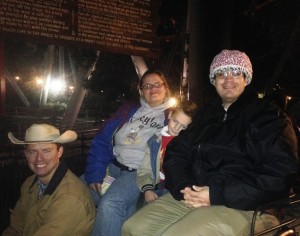 We spent our New Years Eve at Knott's Berry Farm. We have season passes for 2015.