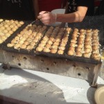 Watching how they make Takoyaki is always interesting.