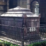 The not permanent Miguel Miramontes grave.