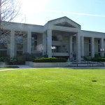 The new Supreme Court Building is just next door to the State Capitol Building.