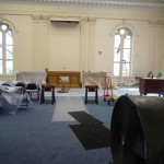 The Assembly room was under refurbishment.