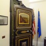 The safe inside the Secretary of the State's office.