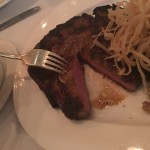 This is what I would call a medium steak, I sent it back.
