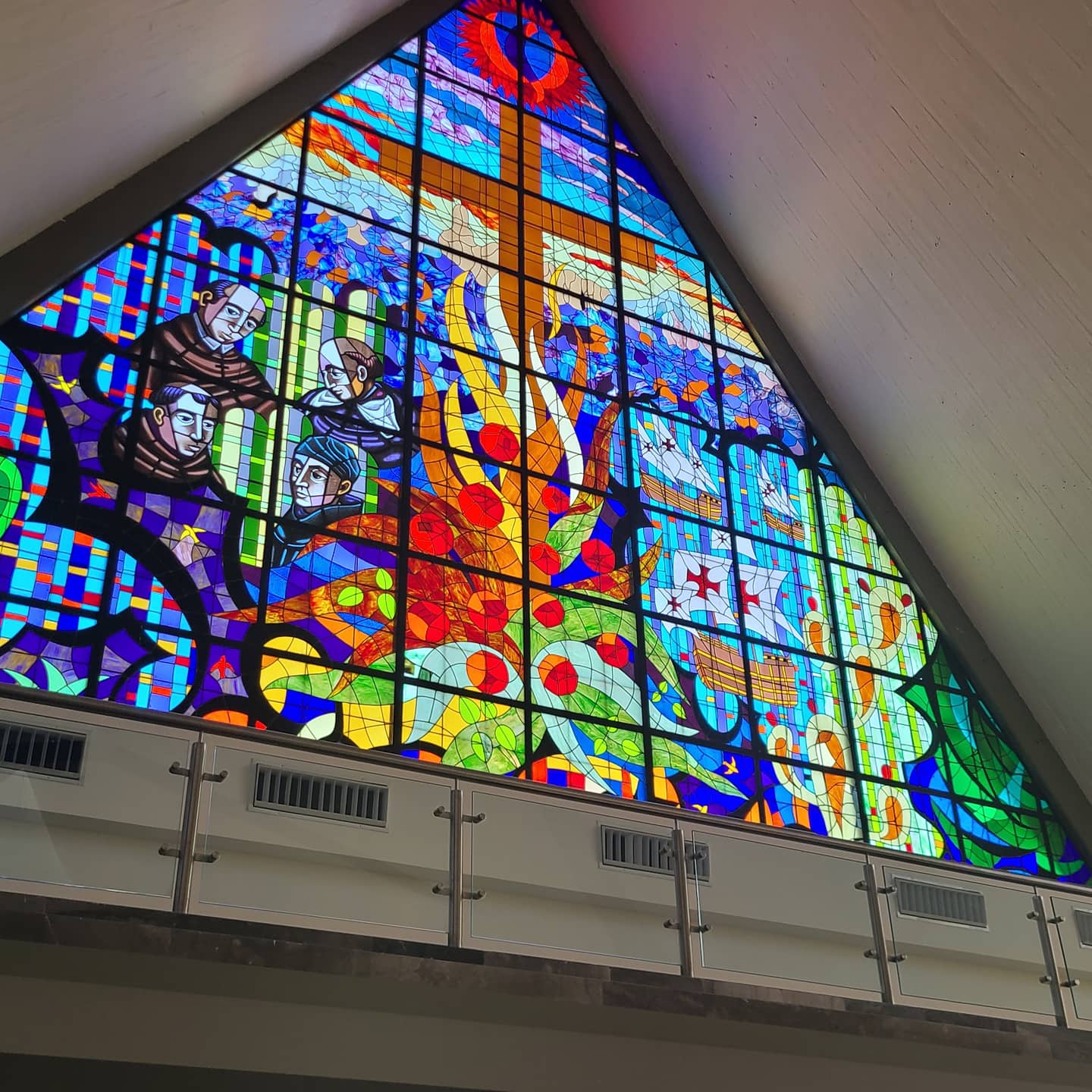 Beautiful Stained Glass in La Lomita